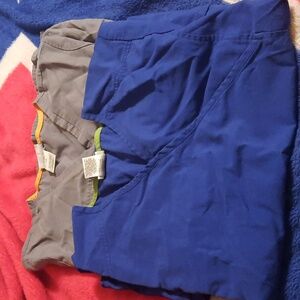 Two Scrubstar scrub tops